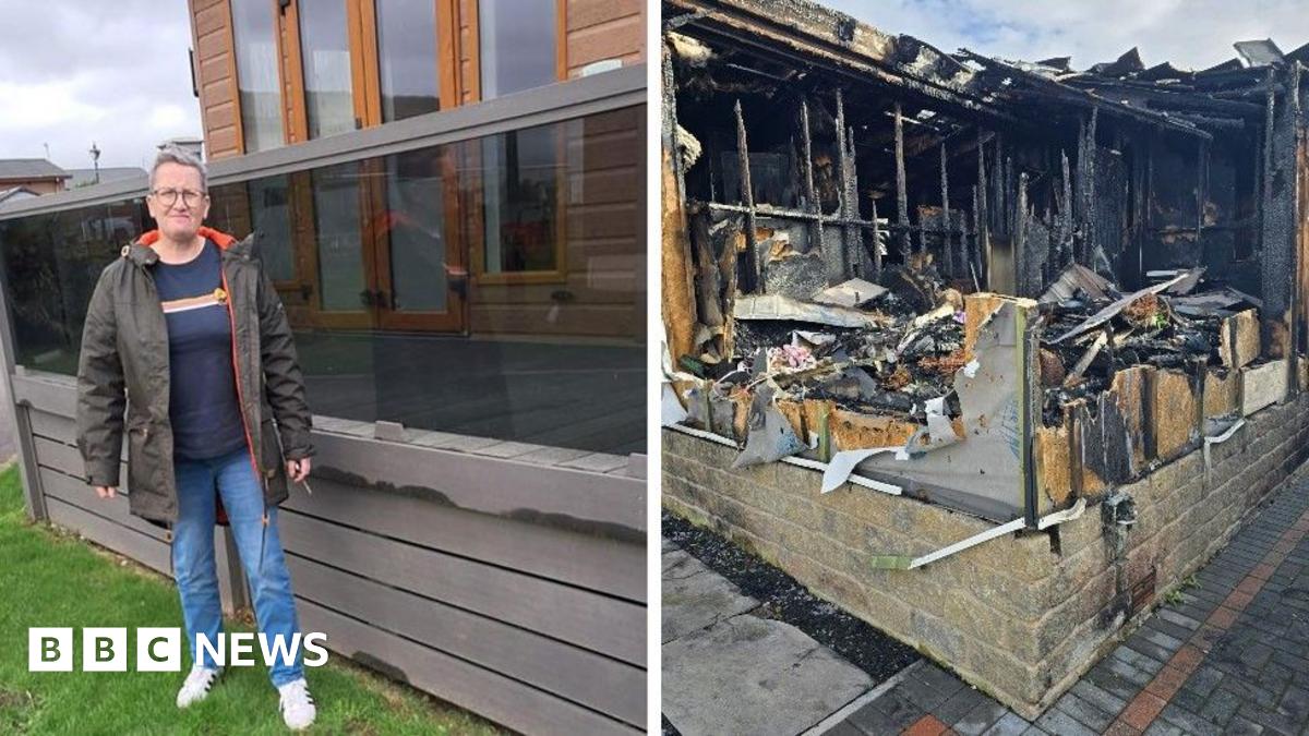 
                            Homes of residents caught in dispute catch fire on same day