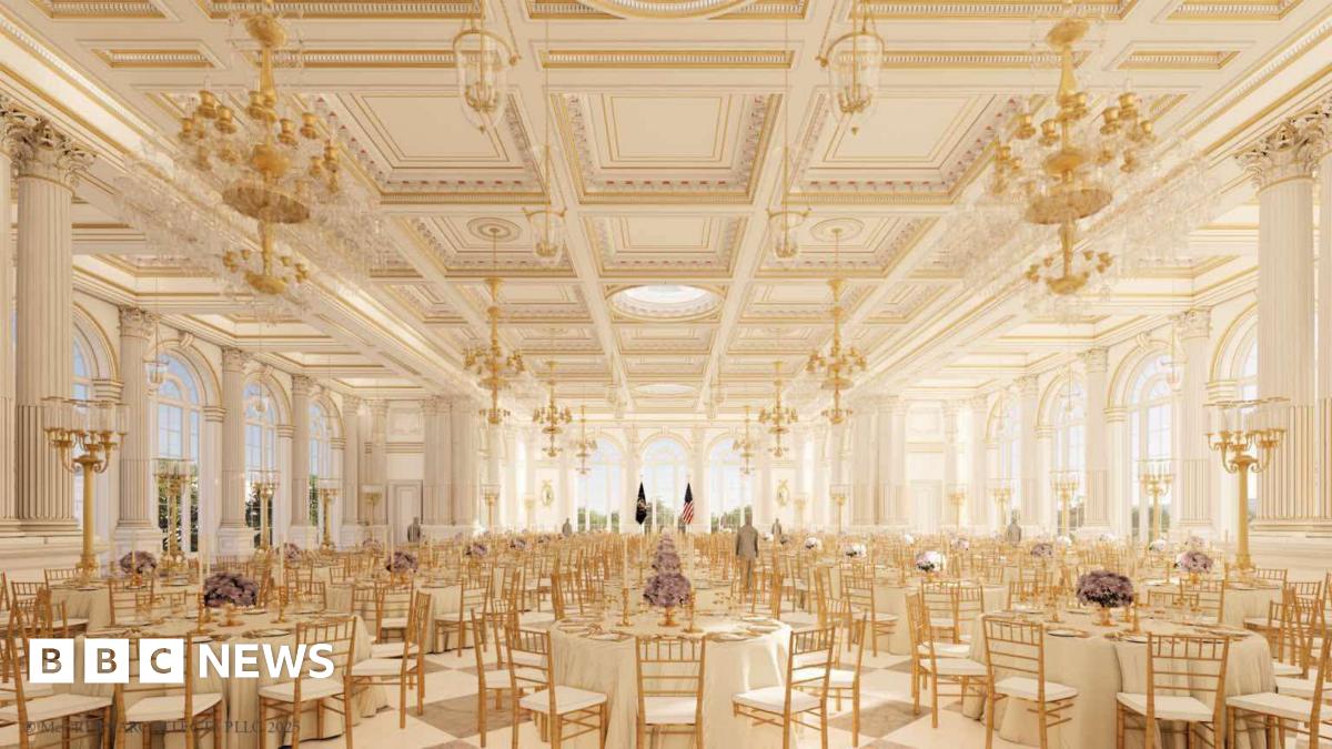 White House announces new $200m ballroom - a longtime Trump wish