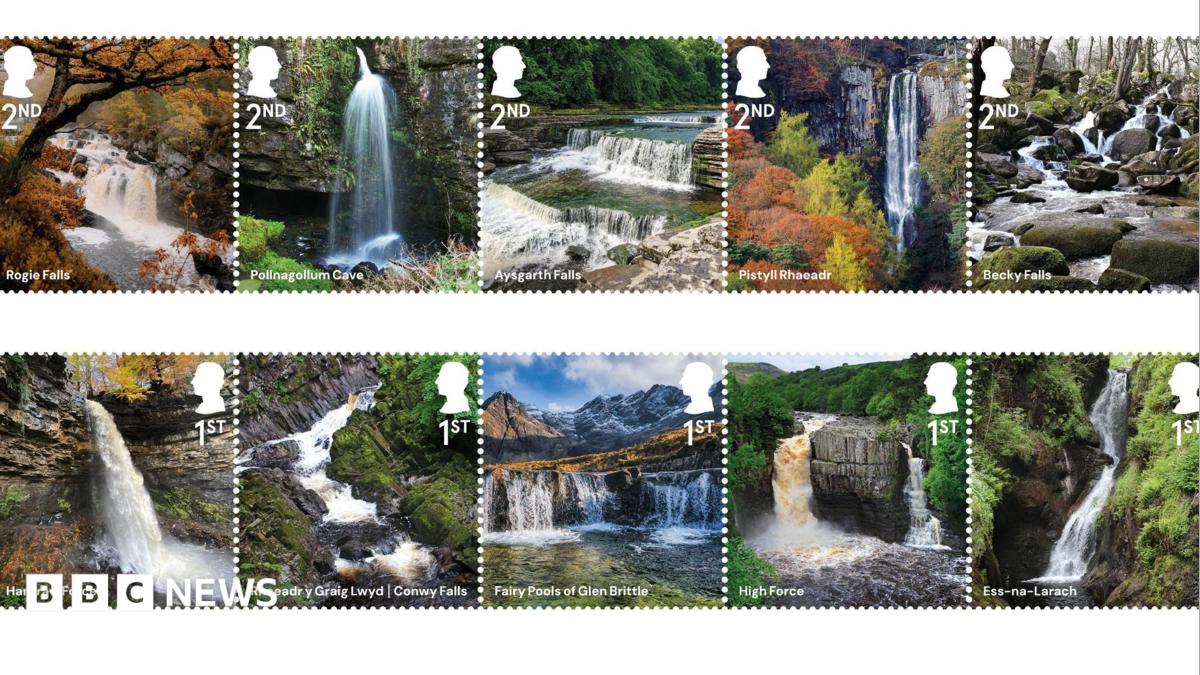 Devon’s Becky Falls featured in new Royal Mail stamp collection   www.bbc.co.uk