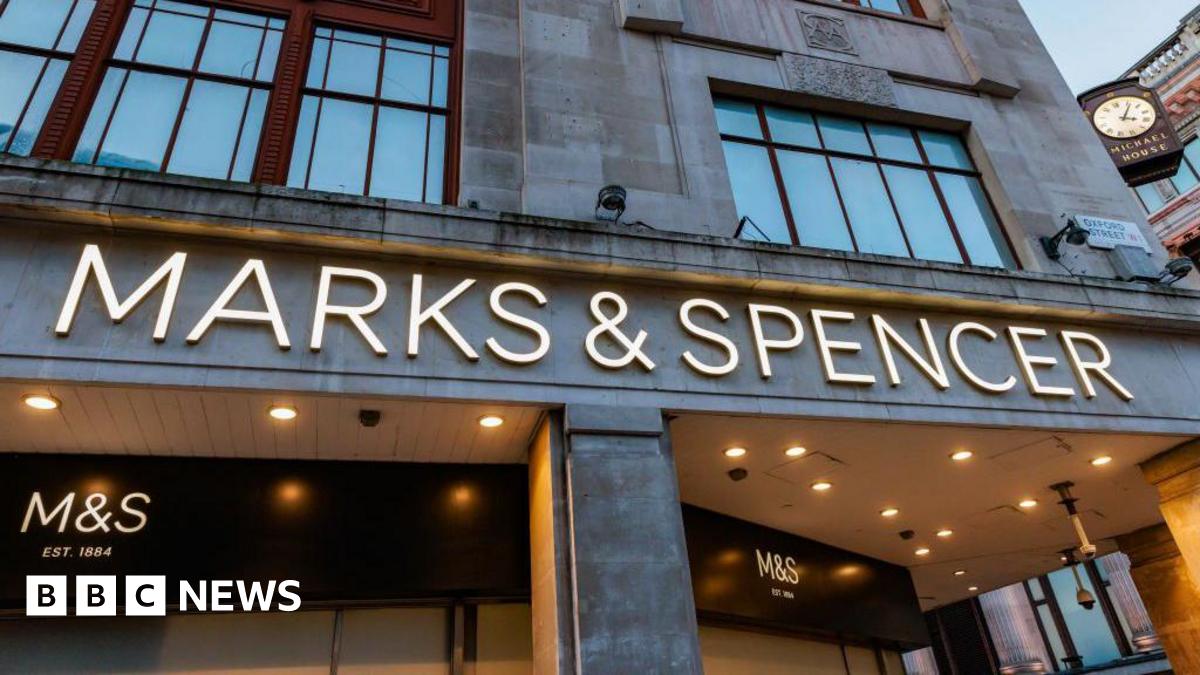 M&S website down following disruptions after cyber attack
