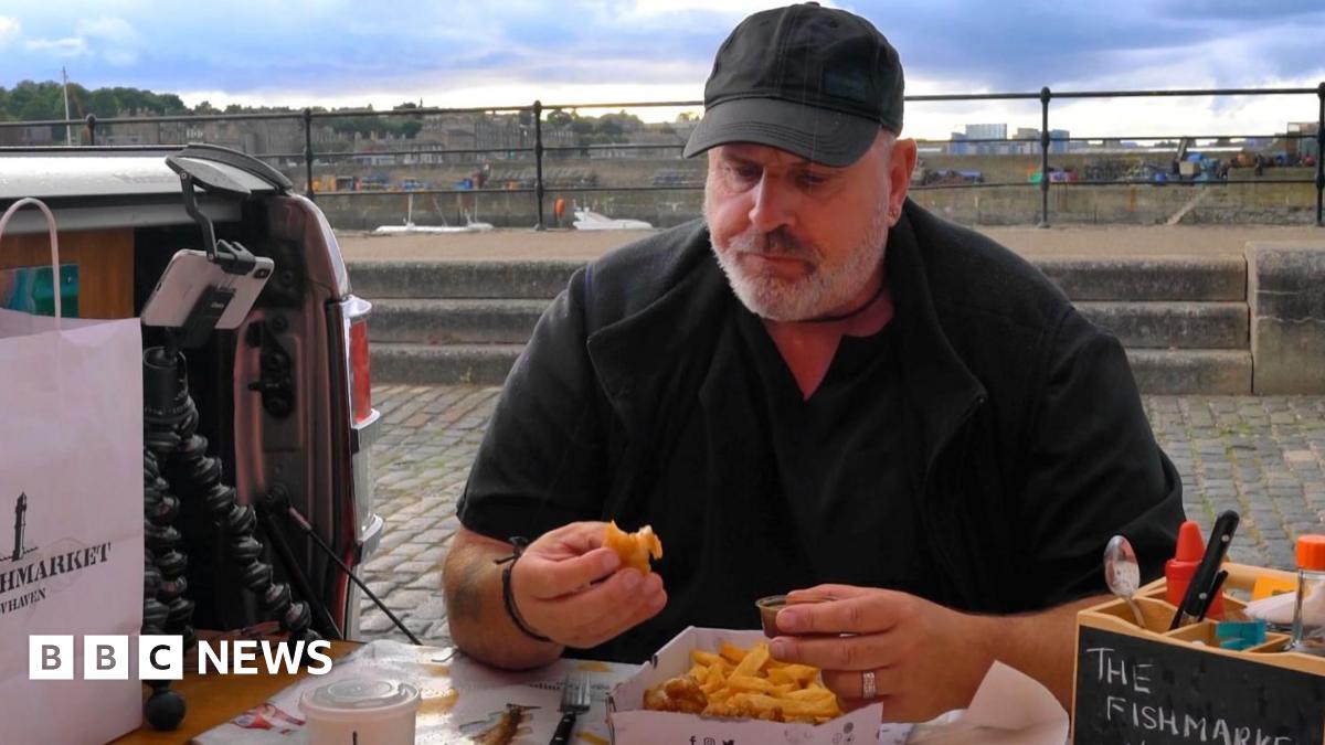 YouTuber reveals favourite 'chippy' after UK tour