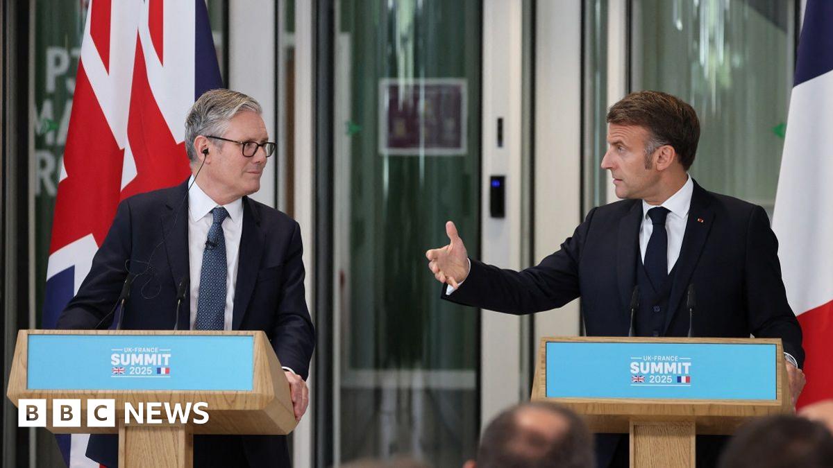 He says small boats migrants will be returned to France, in exchange for asylum seekers who have not tried to enter the UK illegally.
