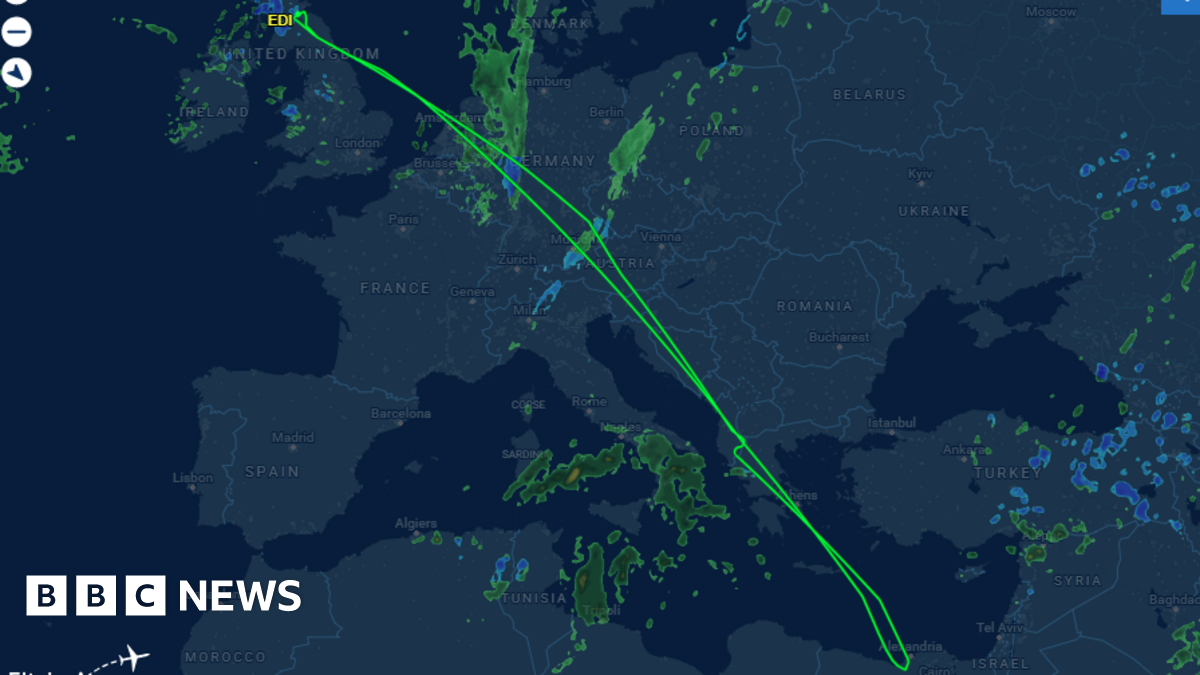 Edinburgh to Dubai flight turned back over Egypt due to airport drone attack