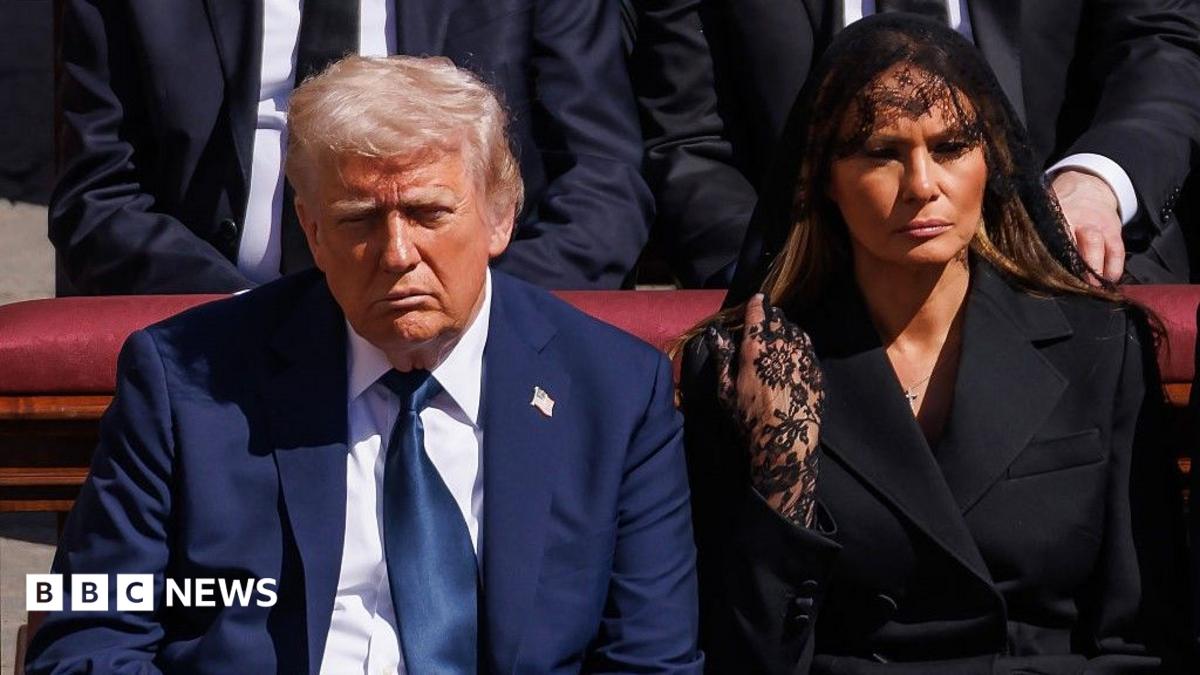 Who is at the Pope's funeral in pictures: Trump, Macron, Prince William