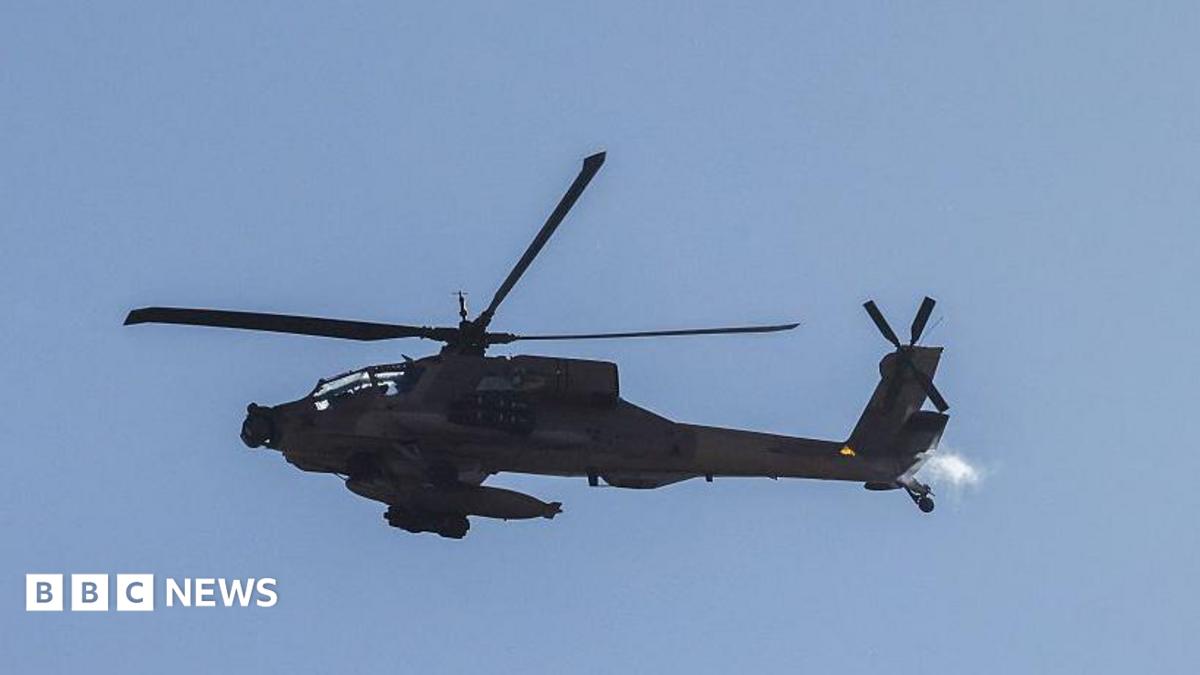 US conducting strikes in Iran in response to downing of heli