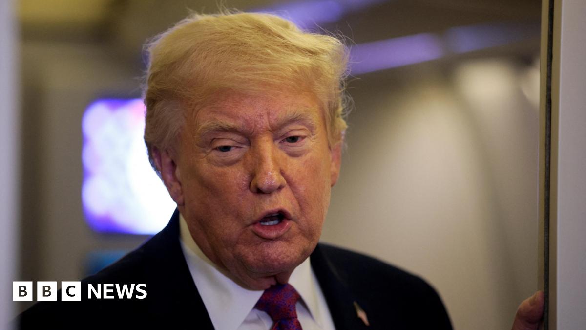 This comes after the president said a US delegation would head to Pakistan for Iran talks – though Tehran has not confirmed it will take part.