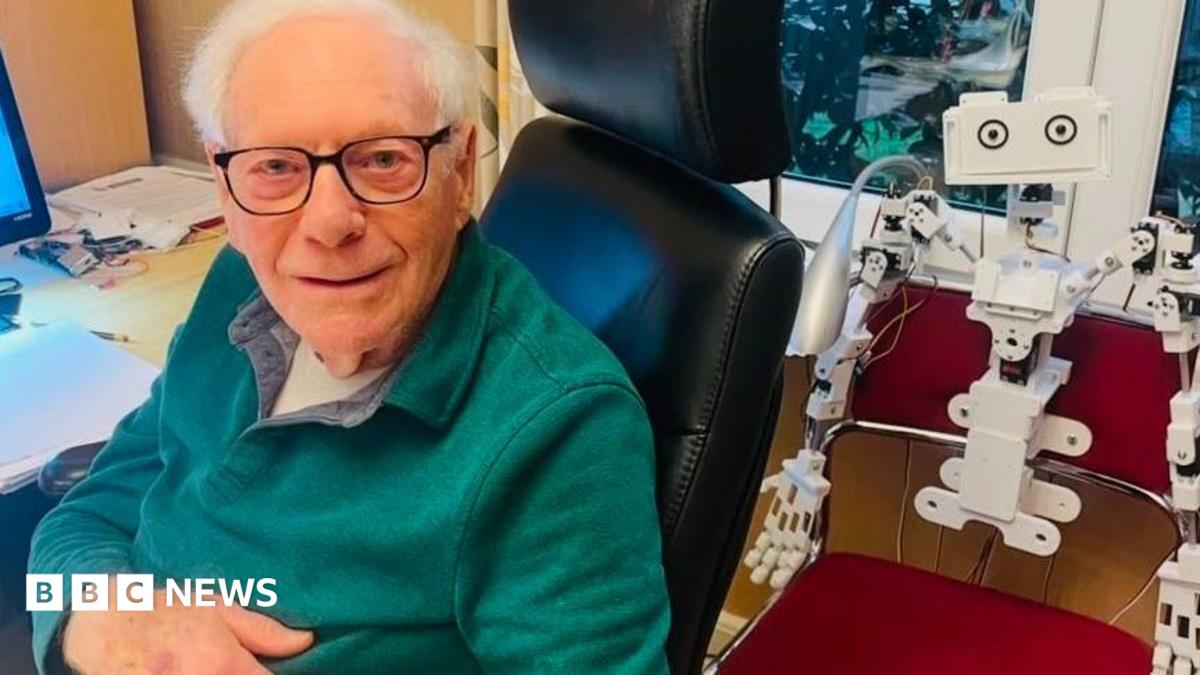 bbc.co.uk - Matthew Lockwood - Family plea to help Rickmansworth 97-year-old fix robot's ankle