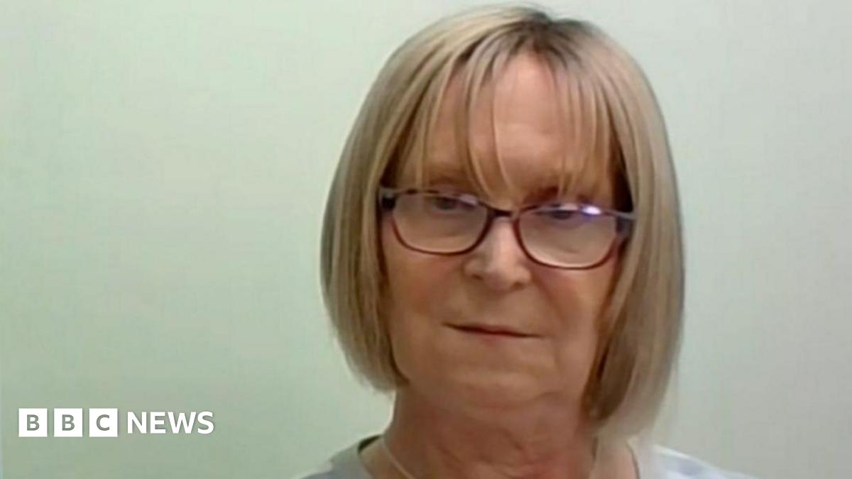 Steph Richards is pictured giving a Zoom interview to BBC Radio 4 in 2023. She has a blonde bob hairstyle and wears glasses.