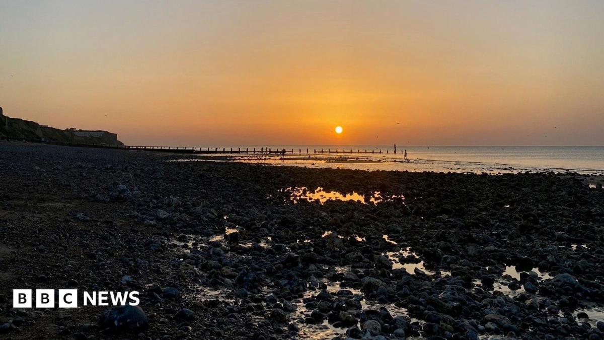 East Anglian coast experiencing marine heatwave, says Met Office