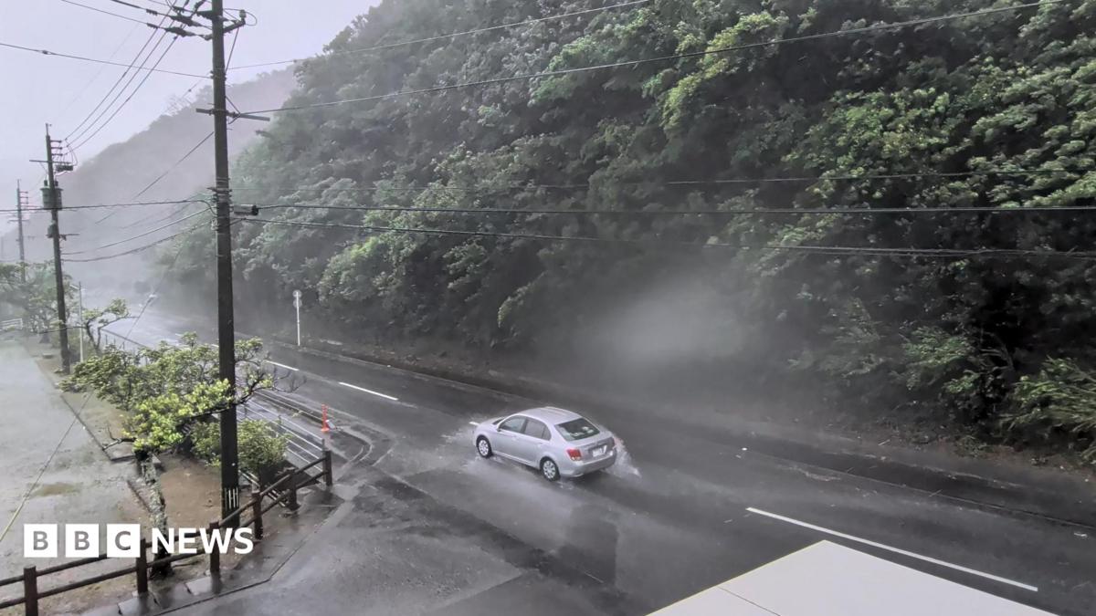 Typhoon Dolphin batters Japan’s Okinawa before bearing down on China