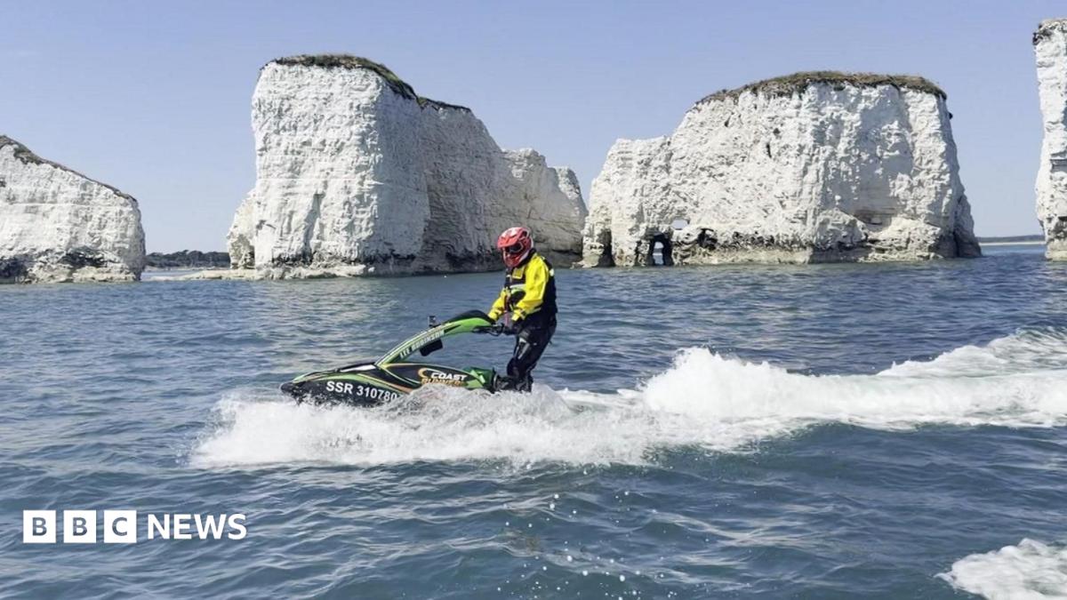 Londoner completes solo trip round Britain on jet ski in 64 days