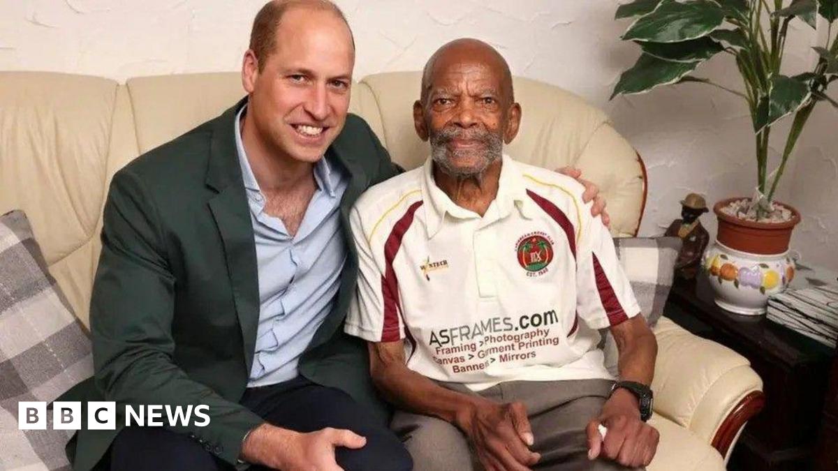 Prince William pays tribute to Windrush pioneer Alford Gardner BBC News