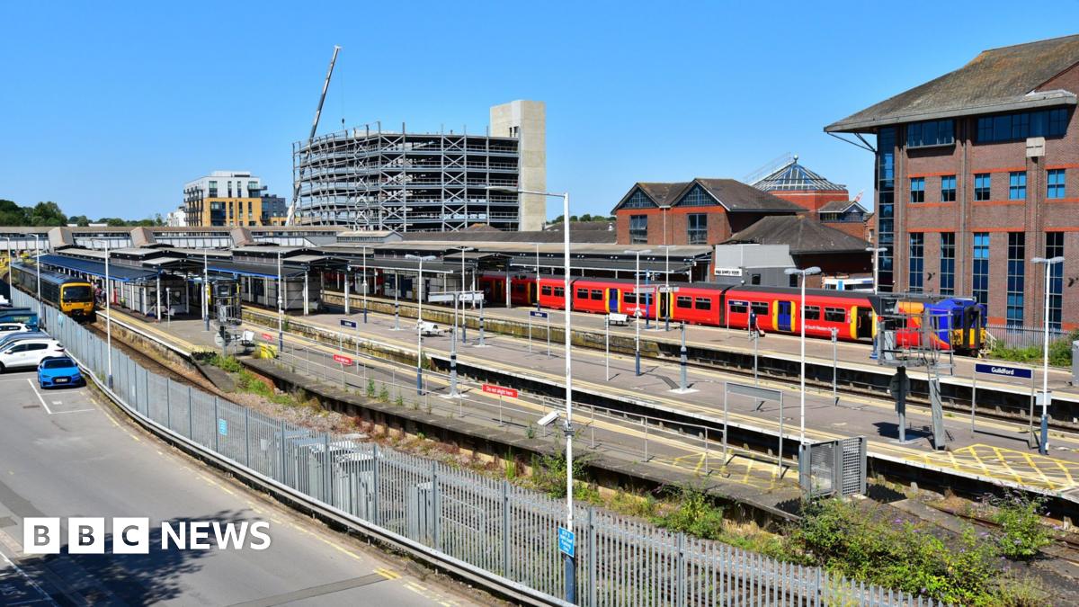 Rail lines in Surrey and Hampshire to close over bank holiday weekend