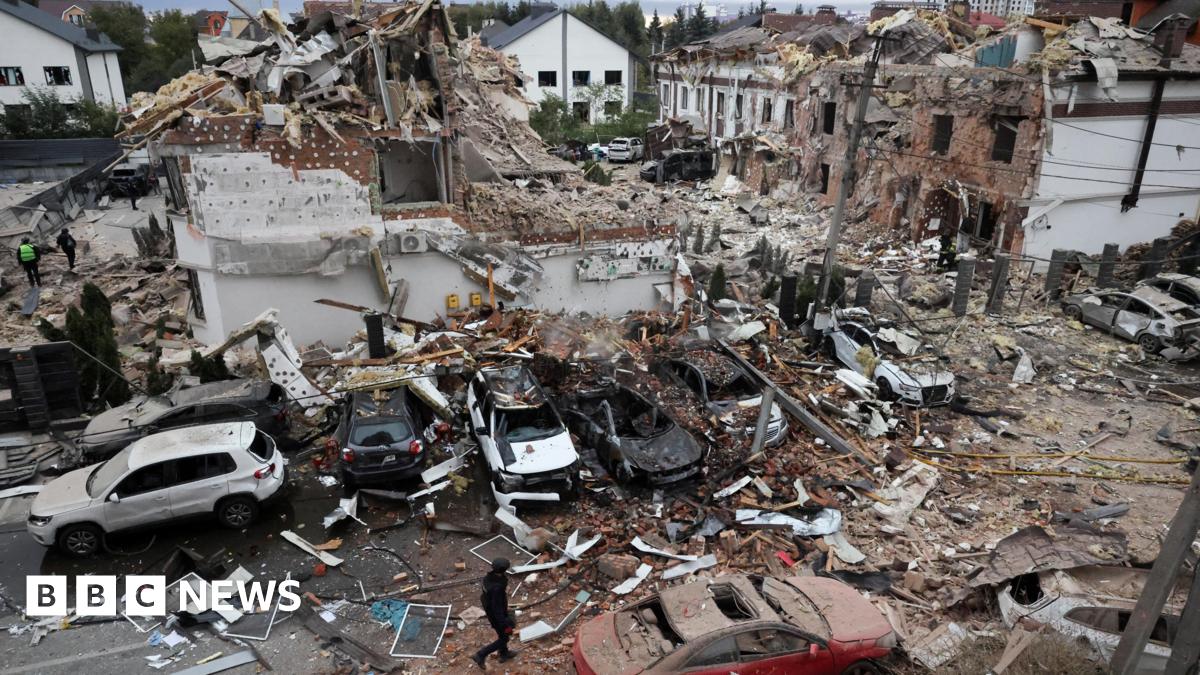 Kyiv hit by 'massive' Russian attack, mayor says