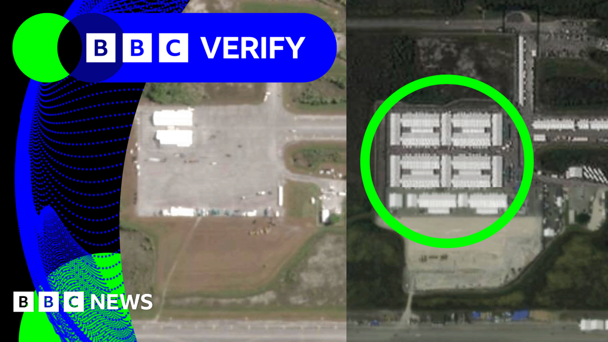 BBC Verify Live: Tracking the growth of Trump’s 'Alligator Alcatraz' and what is the Druzhba pipeline? thumbnail