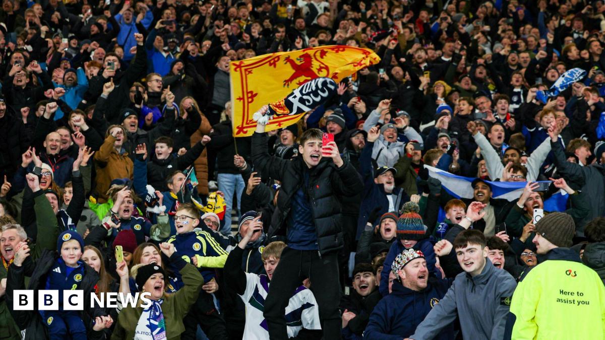 
                            Scotland fans shook the earth in win over Denmark