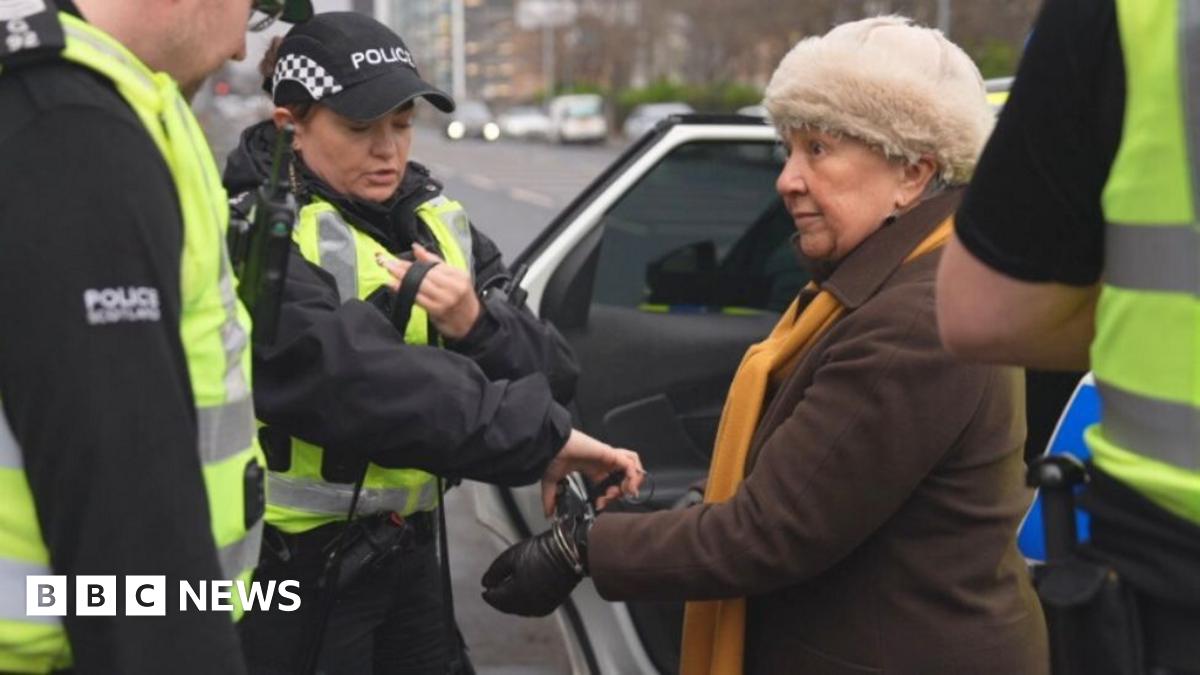 Woman, 74, charged under abortion protest law in Glasgow