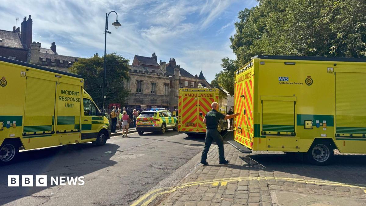 bbc.co.uk - Emily Johnson - Rescue at York Minster following tower medical incident