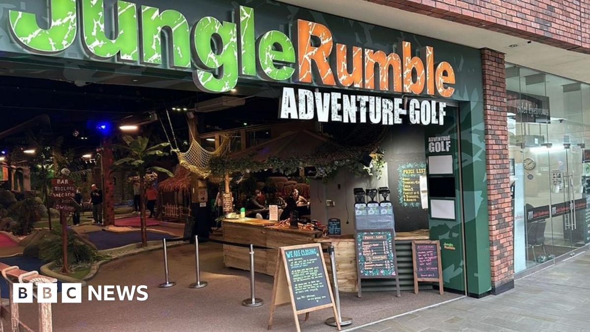 Jungle Rumble golf course in Bristol to close after 15 years - BBC News