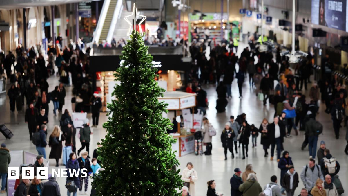 Christmas travel: Weather conditions improve across UK