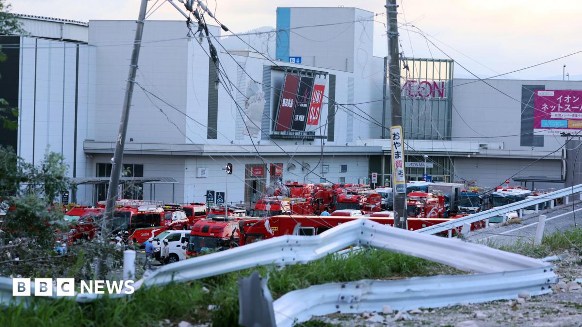 The quake with a magnitude of 6.8 hit Kyushu island in south-west Japan on Tuesday afternoon local time.