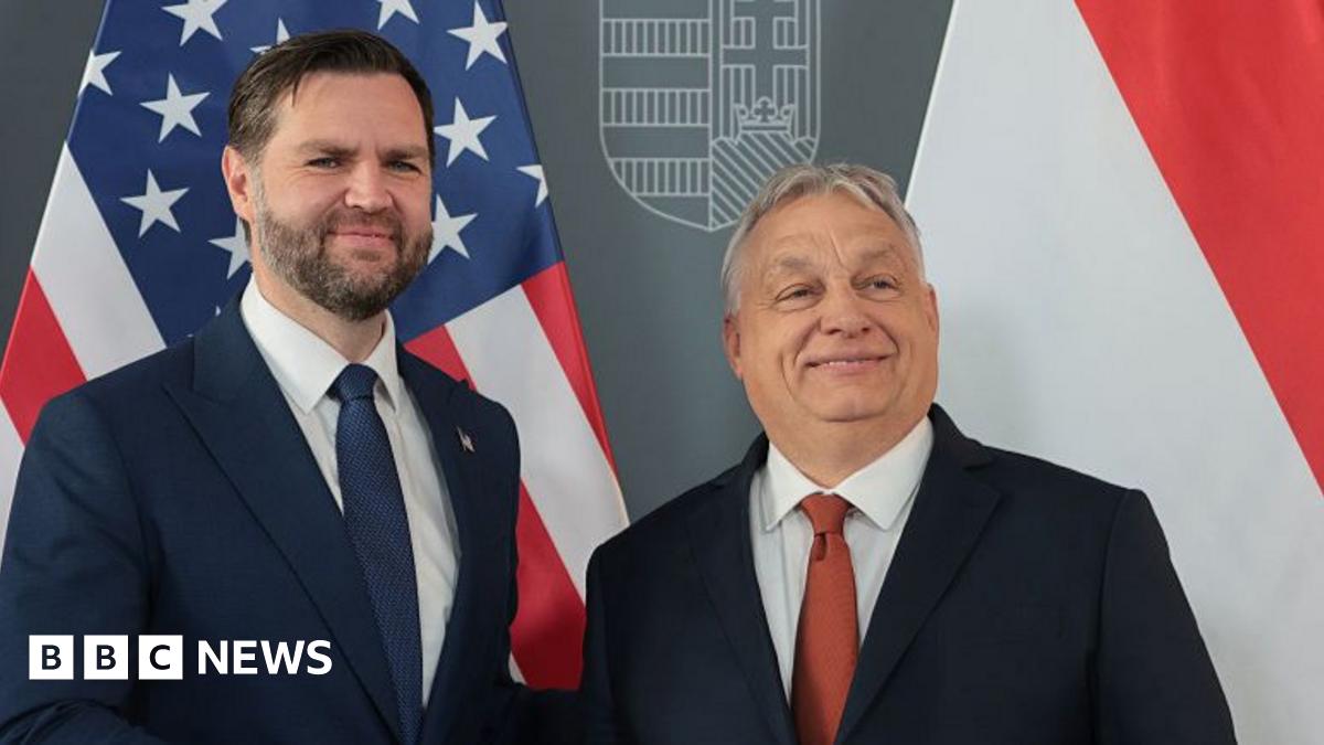 JD Vance backs OrbÃ¡n's re-election bid in Budapest visit and hits out at EU