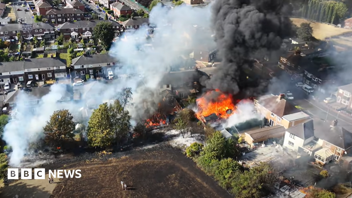 Multiple fires destroy homes and cause devastation in West Midlands
