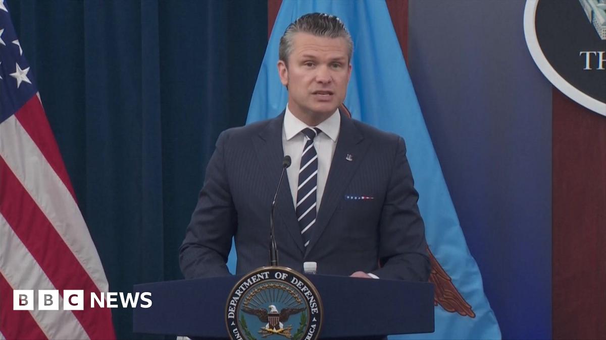 US giving Pentagon briefing after bombing Iran nuclear sites
