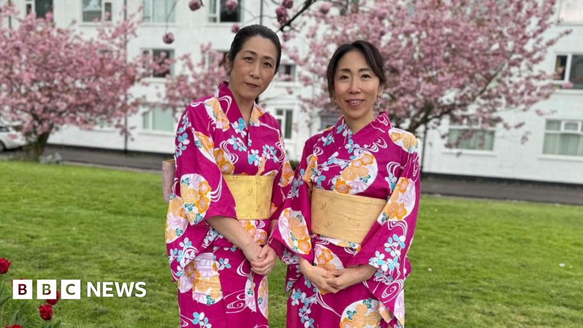 Cherry blossom trees celebrated by NI Japanese community