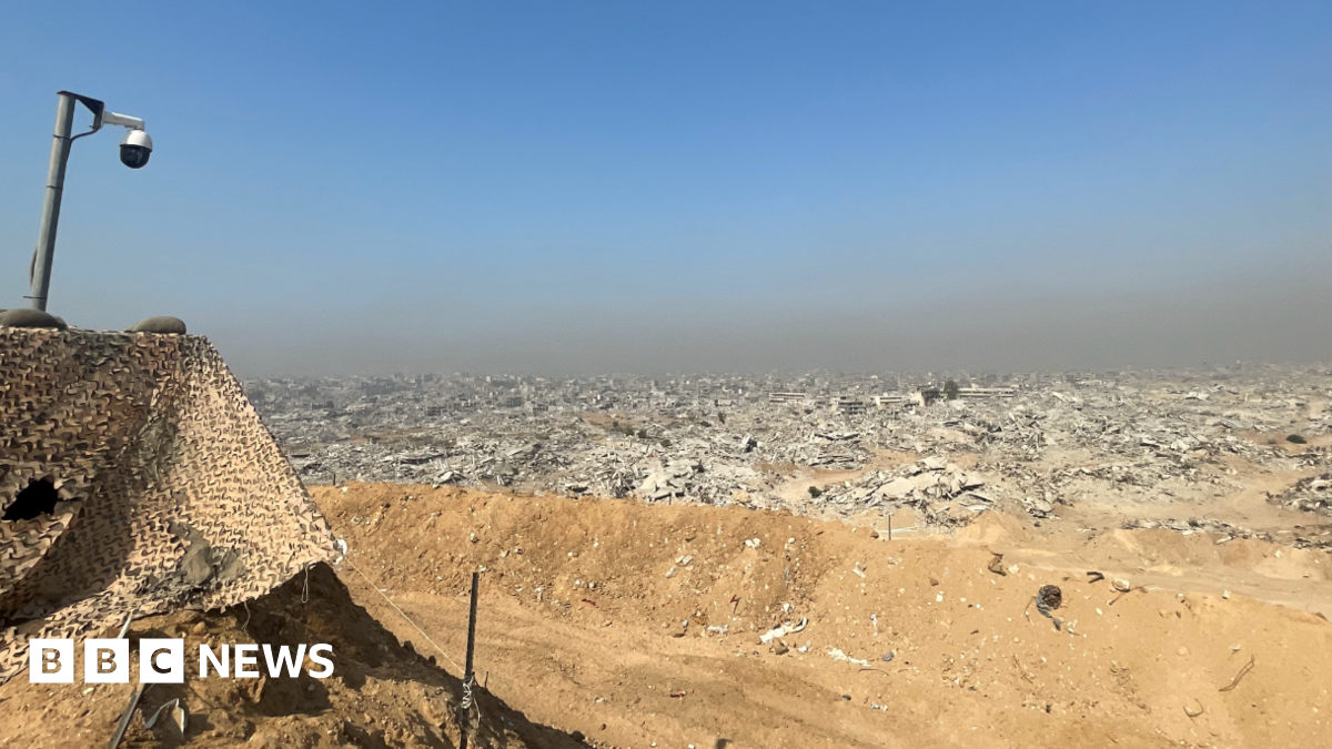 
                            Inside Gaza, BBC sees total devastation after two years of war