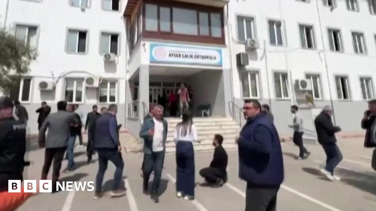 Four killed and several injured after school shooting in Turkey