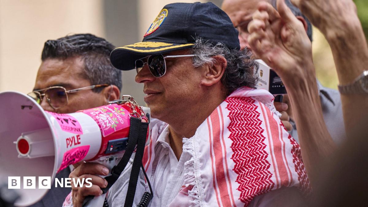 US revokes Colombian president's visa after UN visit
