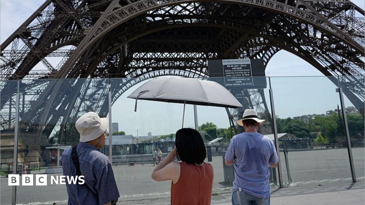 Power outages hit France as record heatwave set to peak