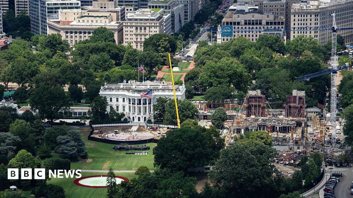 US Appeals Court Halts Trump's $400M White House Ballroom Project