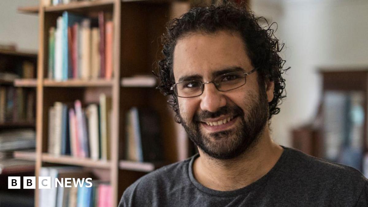 File photo showing Egyptian activist Alaa Abdel Fattah at his come in Cairo on 17 May 2019