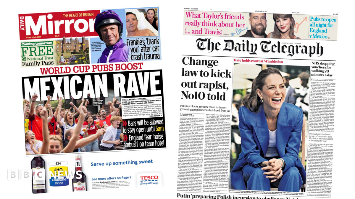Kate holds court at Wimbledon as pubs win late World Cup boost