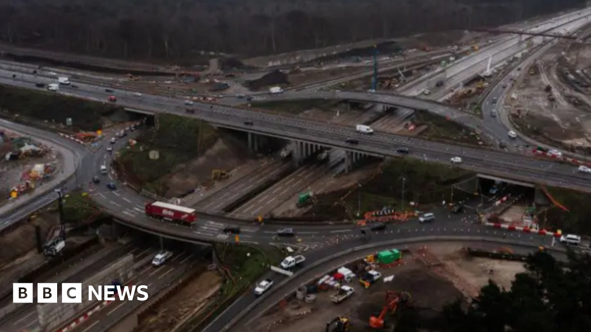 M25 closure: Drivers face slip road closures this weekend at junction ...