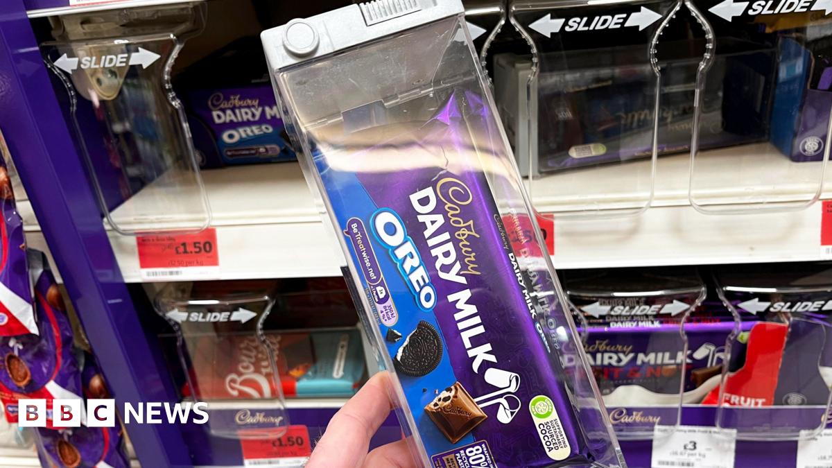bbc.co.uk - Simon Browning - Chocolate kept in anti-theft boxes as retailers warn it's being stolen to order