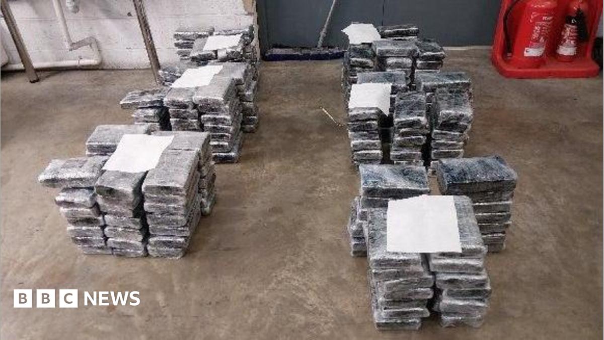 Cocaine worth nearly £20m found in banana shipment
