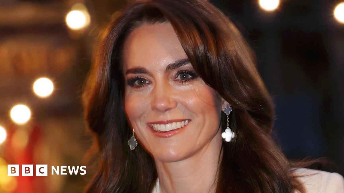 Kate sends emotional Christmas message of 'love, not fear' BBC News(00)
