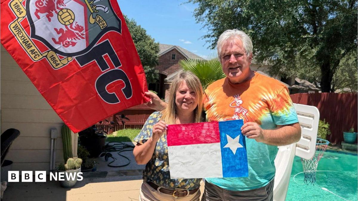 Couple to move from Texas to Wrexham after watching Ryan Reynolds series