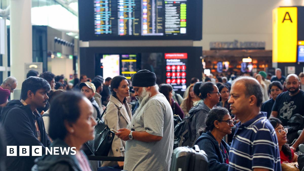 Heathrow cyber-attack: Delays after airport check-in system hit
