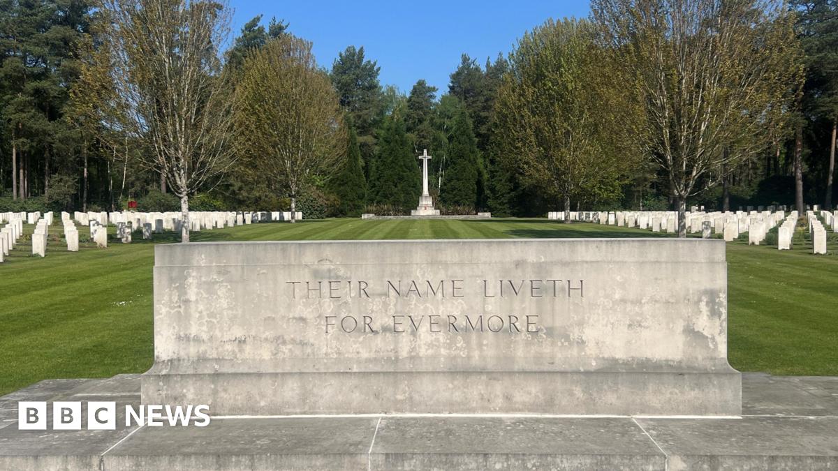 Brookwood Military Cemetery is UK's largest war graves site