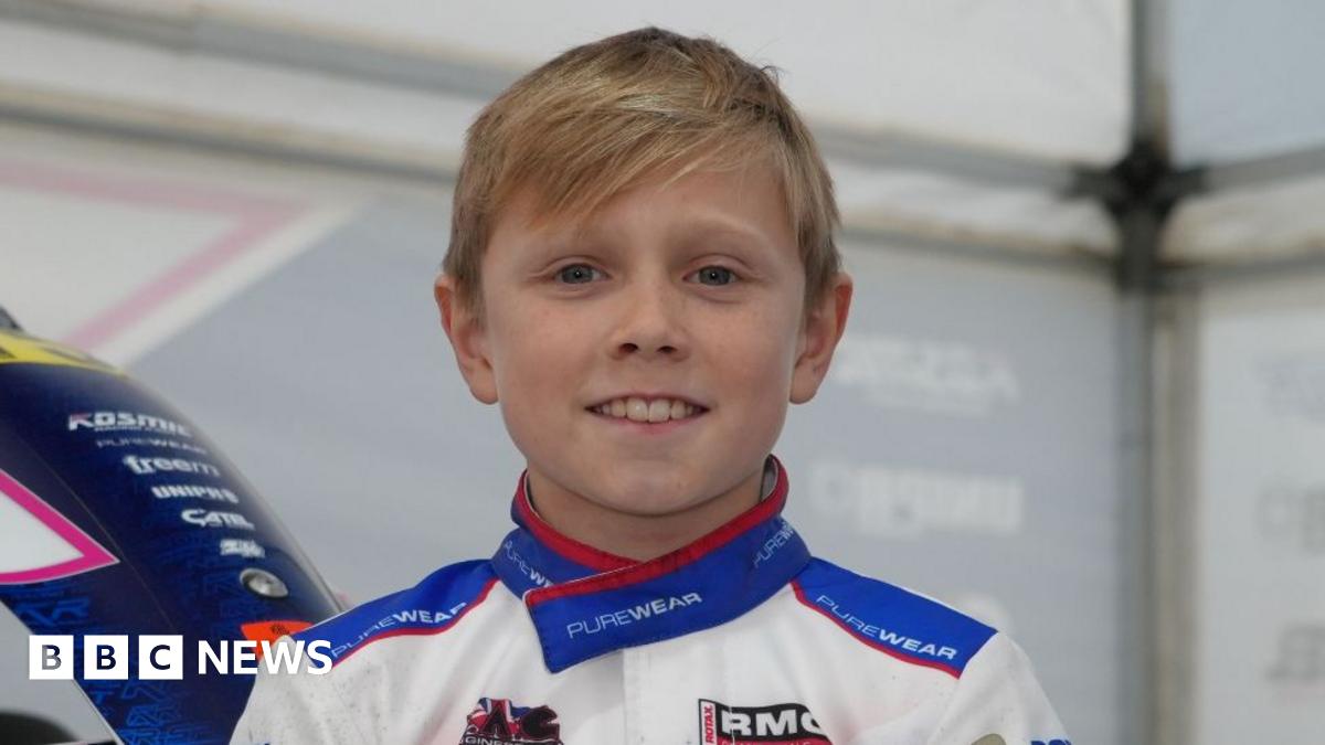 Young Huntingdon karter dreams of making it to Formula 1