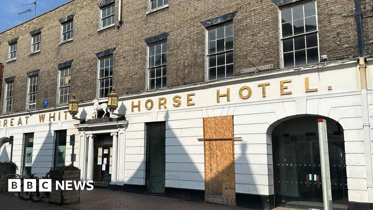 Ipswich hotel that hosted famous names could become flats