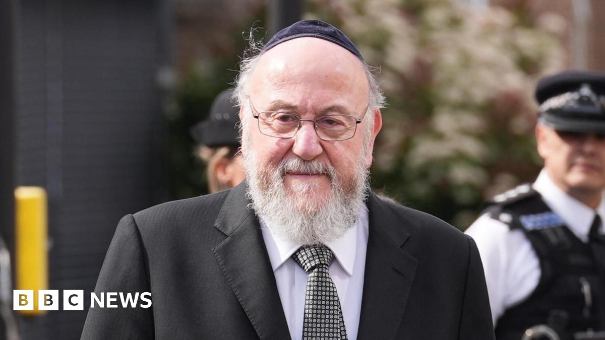 Chief Rabbi Sir Ephraim Mirvis says there is deep concern and anguish in the Jewish community following the Golders Green attack.