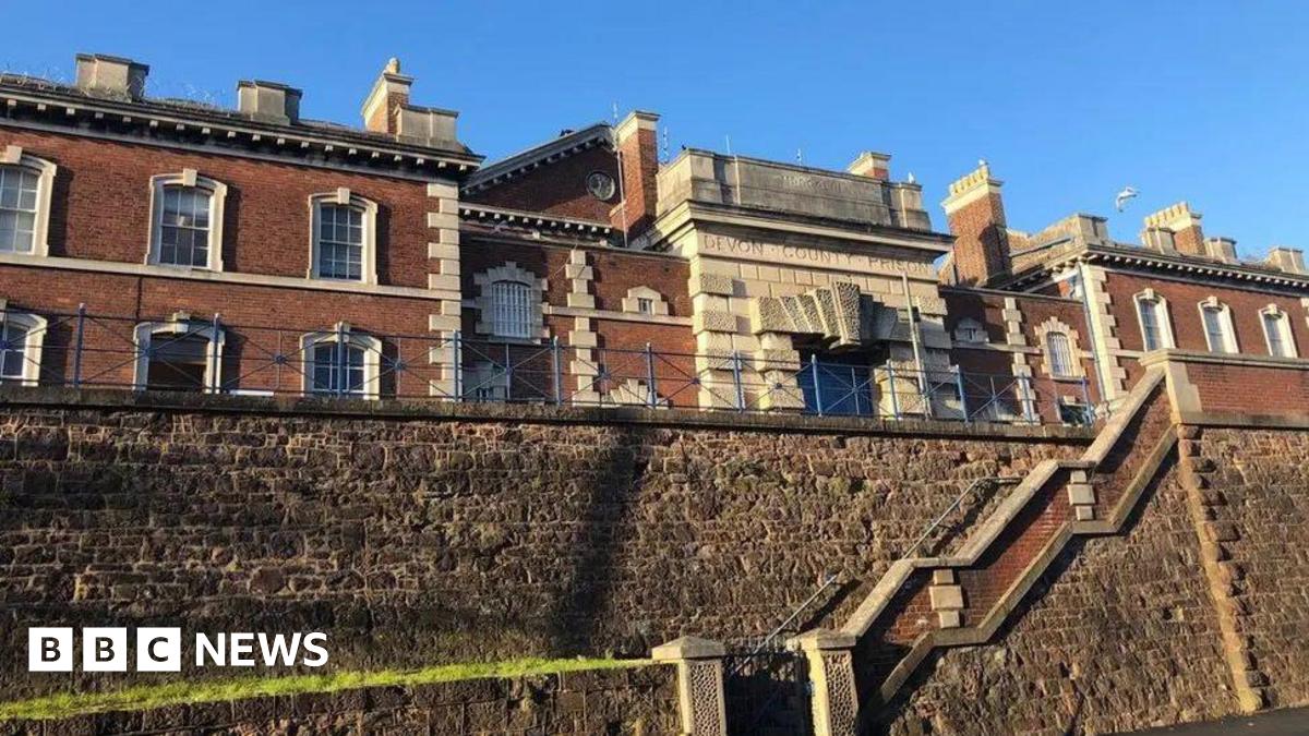 Murder charge after prisoner found dead in cell in HMP Exeter - BBC News