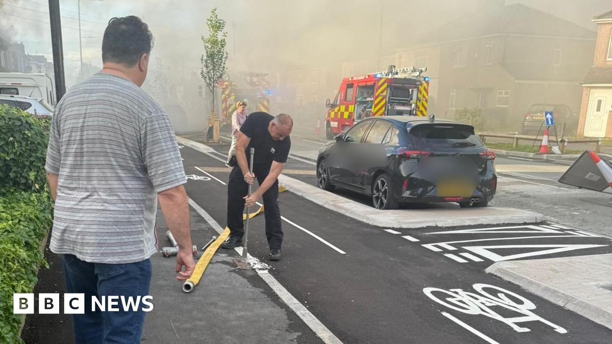Coventry fire damages semi-detached home