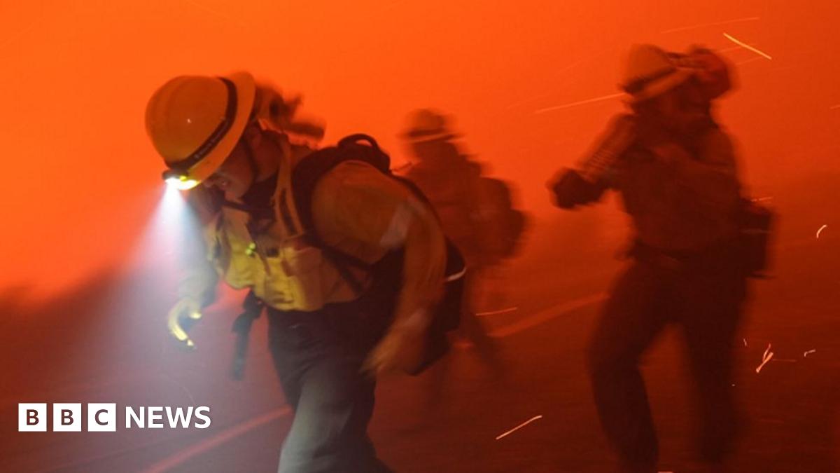 Fast-moving wildfire forces evacuations near Malibu