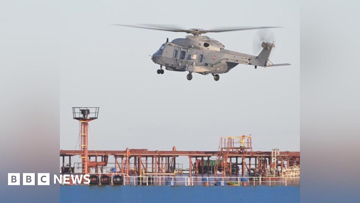 France seizes suspected Russian 'shadow fleet' tanker in the Mediterranean